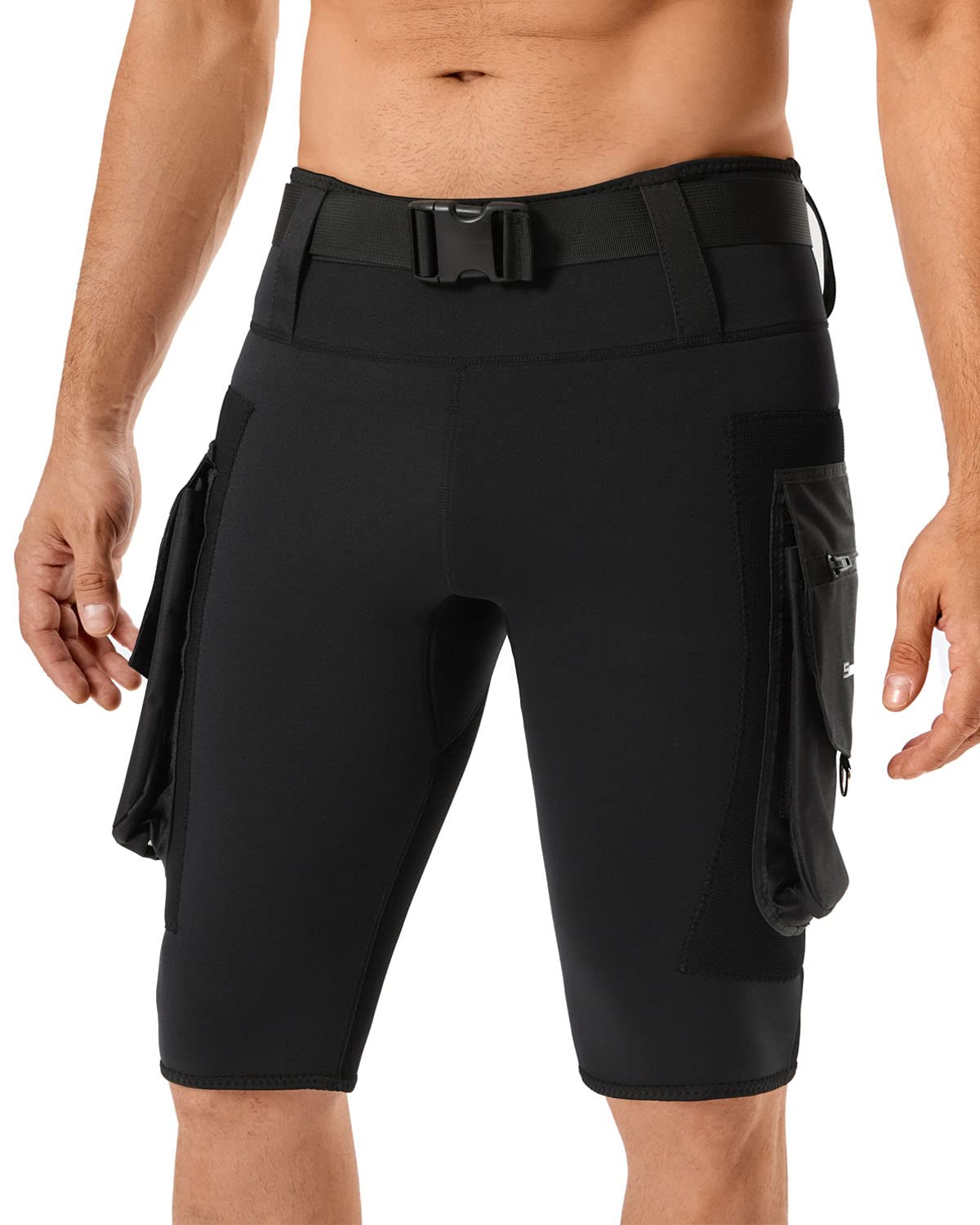 Amazon.com: Seaskin 2.5mm Diving Shorts for Mens with Pocket